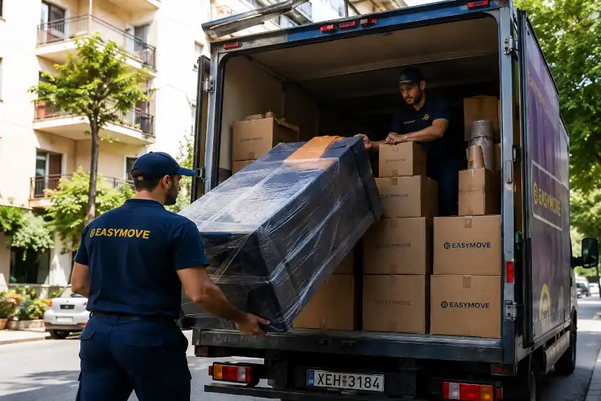 Μετακομίσεις στην Αθήνα από την EasyMove